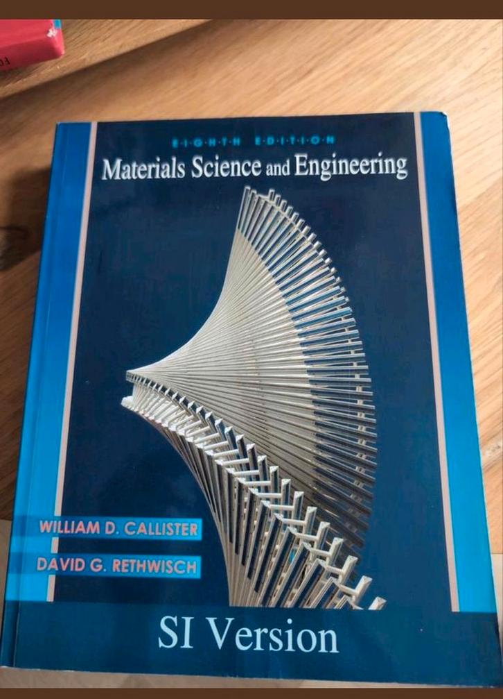 Materials Science and Engineering, Boeken, Studieboeken en Cursussen, Gelezen, WO, Beta, Ophalen of Verzenden