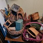 Bloemschik manden, mandjes, Ophalen, Gebruikt, Mand, Riet