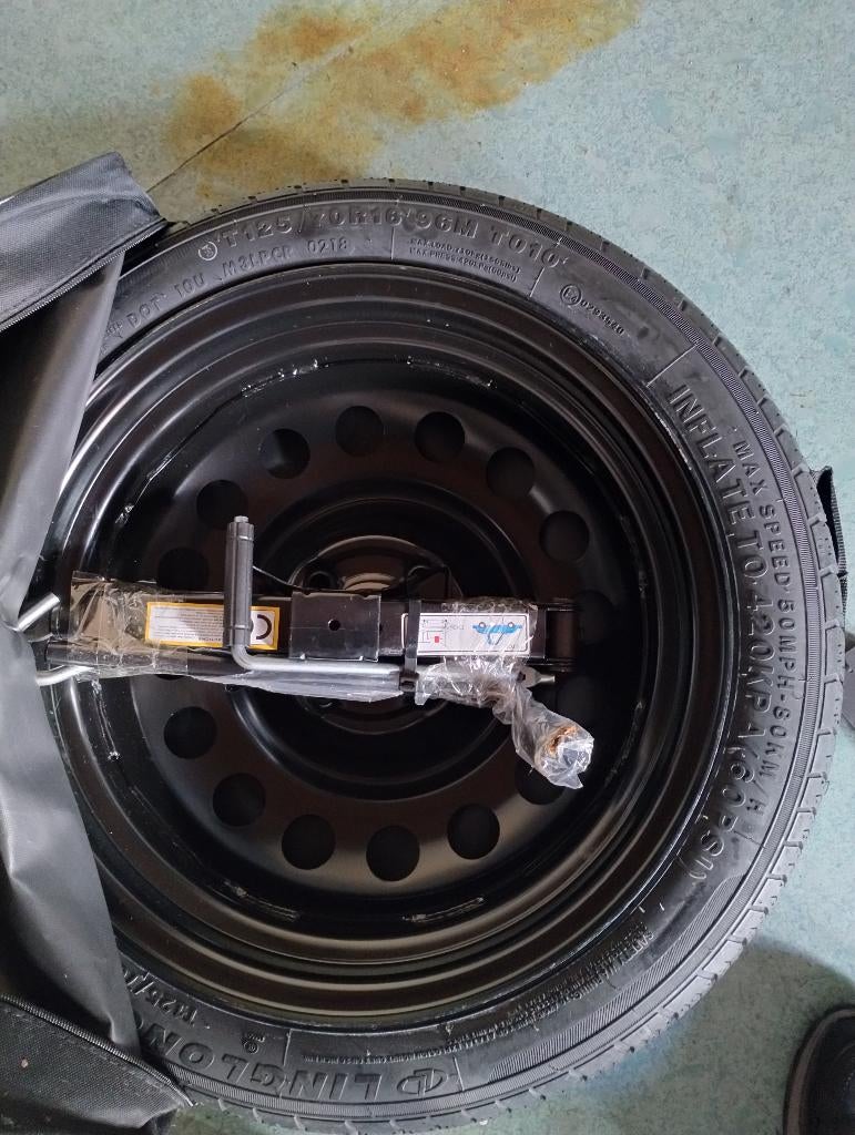 set  thuiskomer, Ophalen, 16 inch, 175 mm, Banden en Velgen