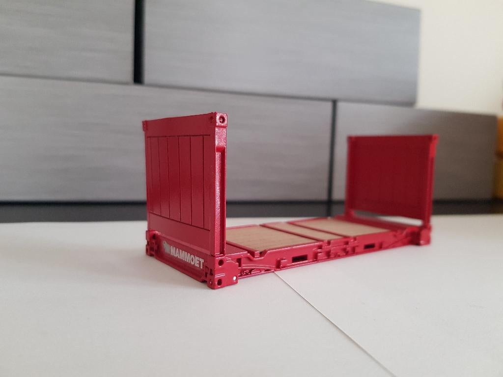 MAMMOET FLATRACK 20FT, Ophalen of Verzenden, Zo goed als nieuw, Bus of Vrachtwagen, Overige merken