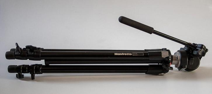 Manfrotto Tripod 055XDB met balhoofd, Audio, Tv en Foto, Fotografie | Statieven en Balhoofden, Gebruikt, Driepoot, 175 cm of meer