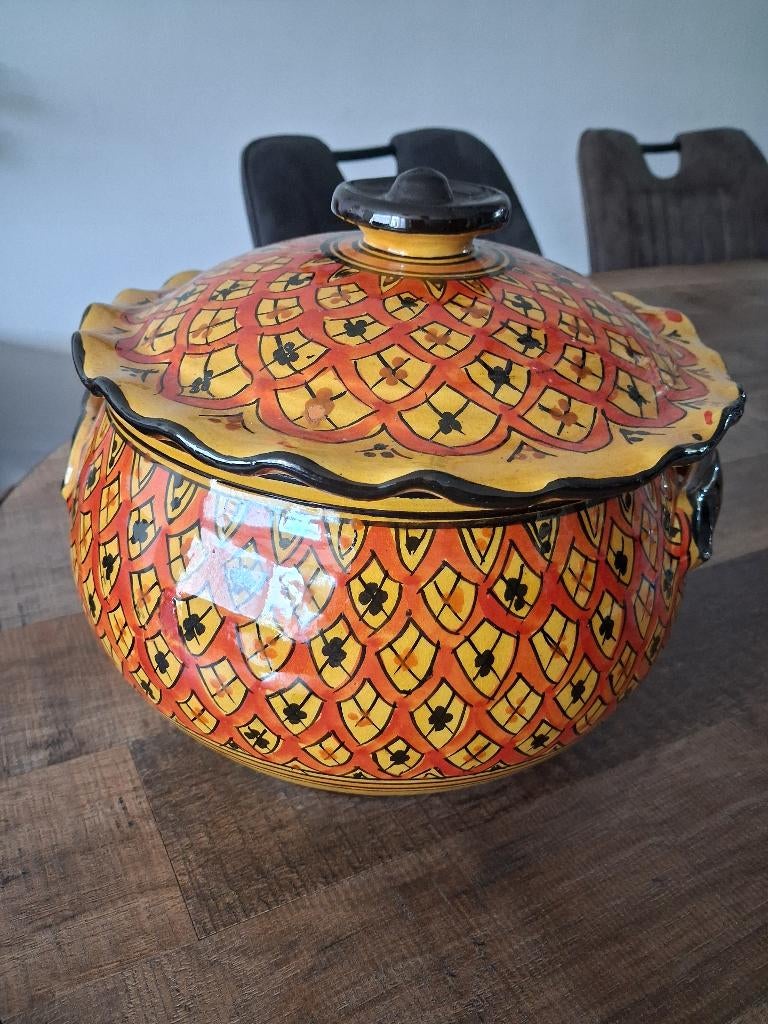 Tajine hand gemaakt uit Marokko, Ophalen, Nieuw, Overige materialen, Overige typen