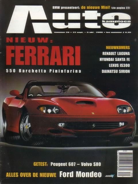 Autokampioen 20 2000 : Seat Leon 20VT Sport / Cordoba Cupra, Boeken, Auto's | Folders en Tijdschriften, Ophalen of Verzenden, Gelezen