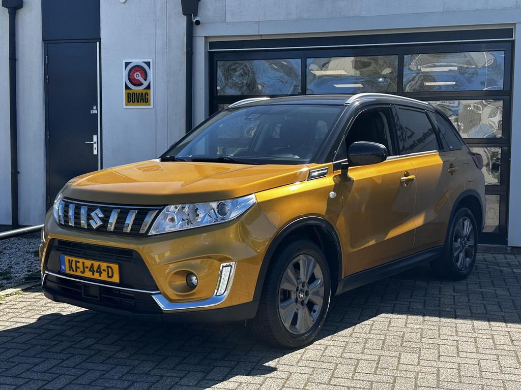 Suzuki Vitara 1.0 Boosterjet AllGrip Select Automaat | Navi, Auto's, Suzuki, Automaat, Stof, Gebruikt, Euro 6