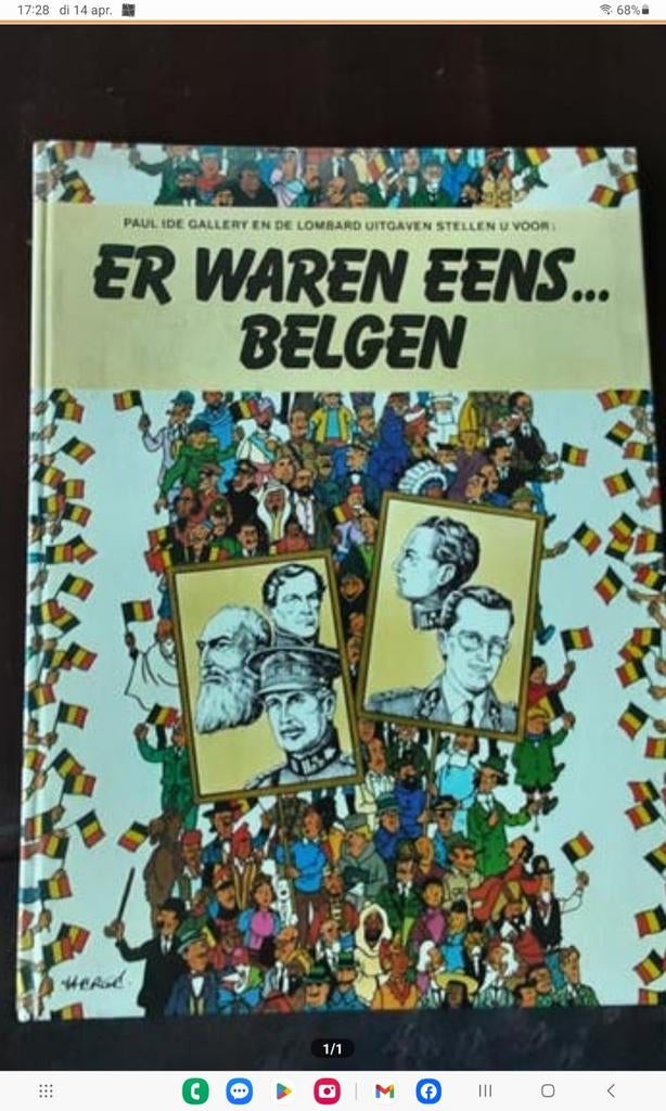 Er waren eens belgen, Boeken, Eén stripboek, Ophalen of Verzenden, Gelezen