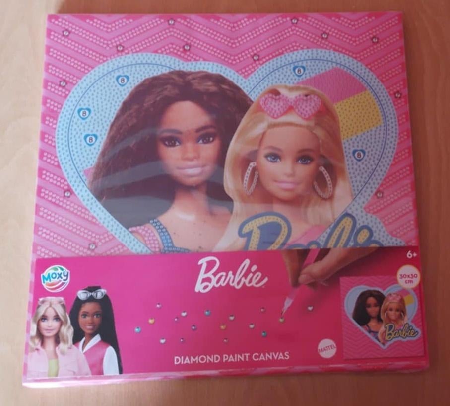 Moxy Barbie Diamond Painting canvas 30x30cm, Ophalen of Verzenden, Nieuw, Knutselen