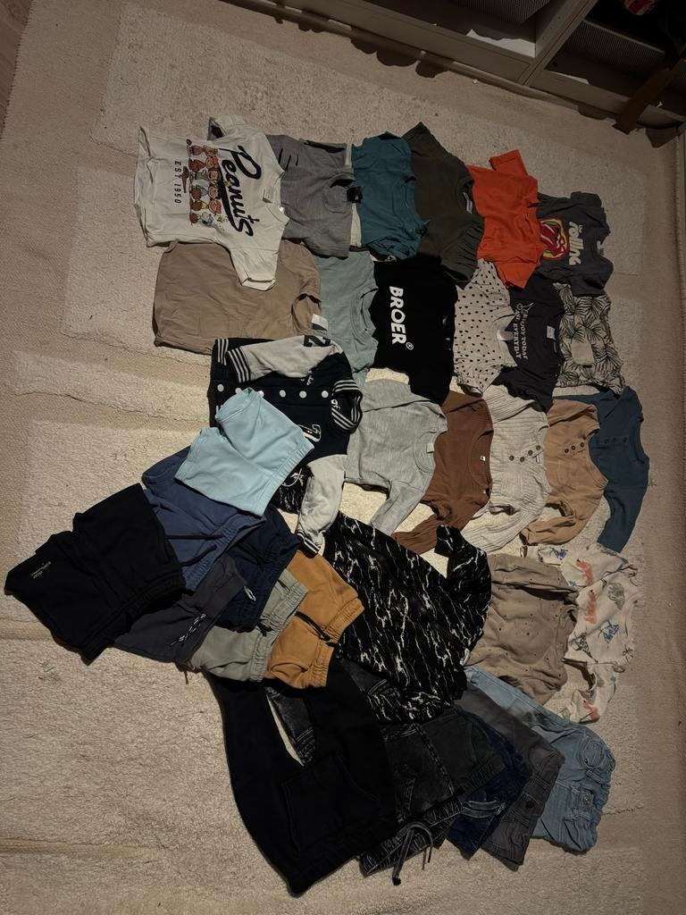 Kledingbundel jongens maat 80, Ophalen of Verzenden, Gebruikt, Jongen