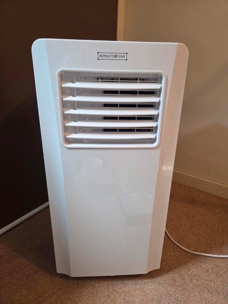 Mobiele airconditioning Royalty Line met toebehoren, Witgoed en Apparatuur, Airco's, Zo goed als nieuw, Mobiele airco, Minder dan 60 m³