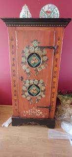 Antieke handbeschilderde boerenkast (Bauernschrank), Antiek en Kunst, Ophalen