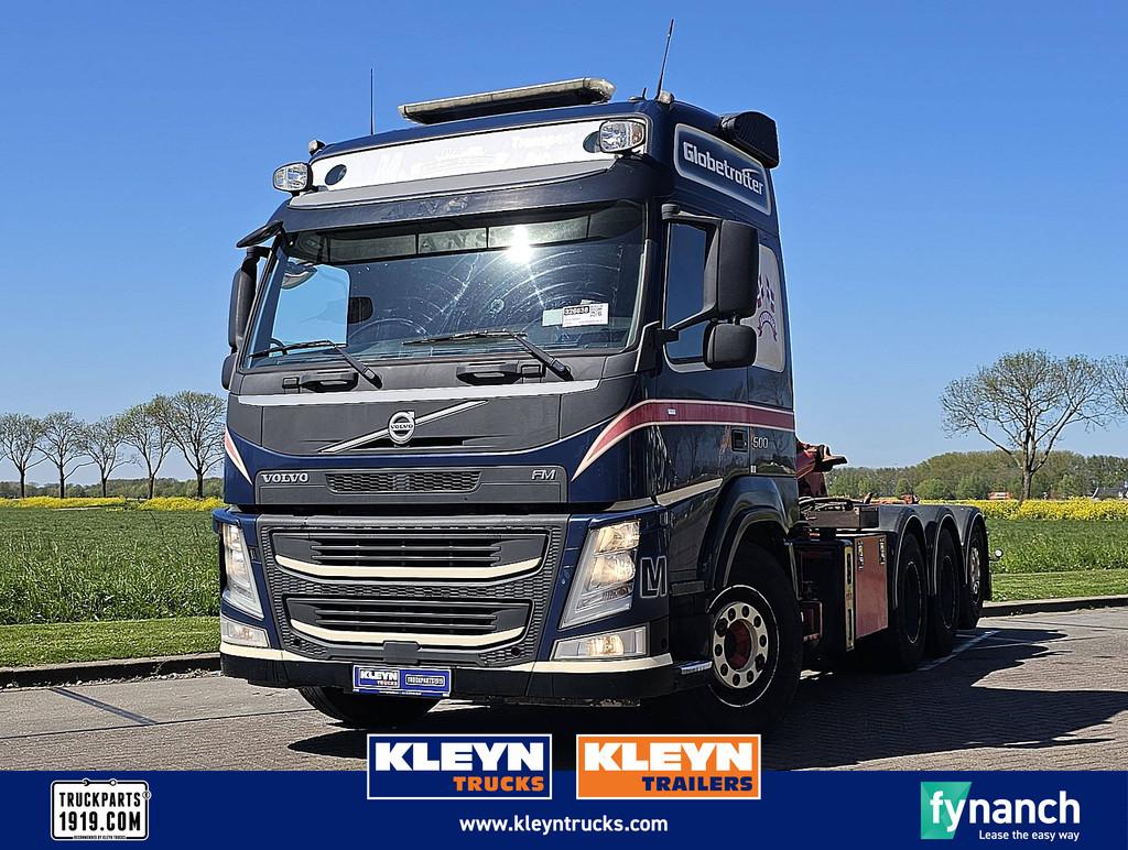 VOLVO FM 500 8x4 triple hooklift, Auto's, Vrachtwagens, Automaat, Euro 6, Bedrijf, Volvo