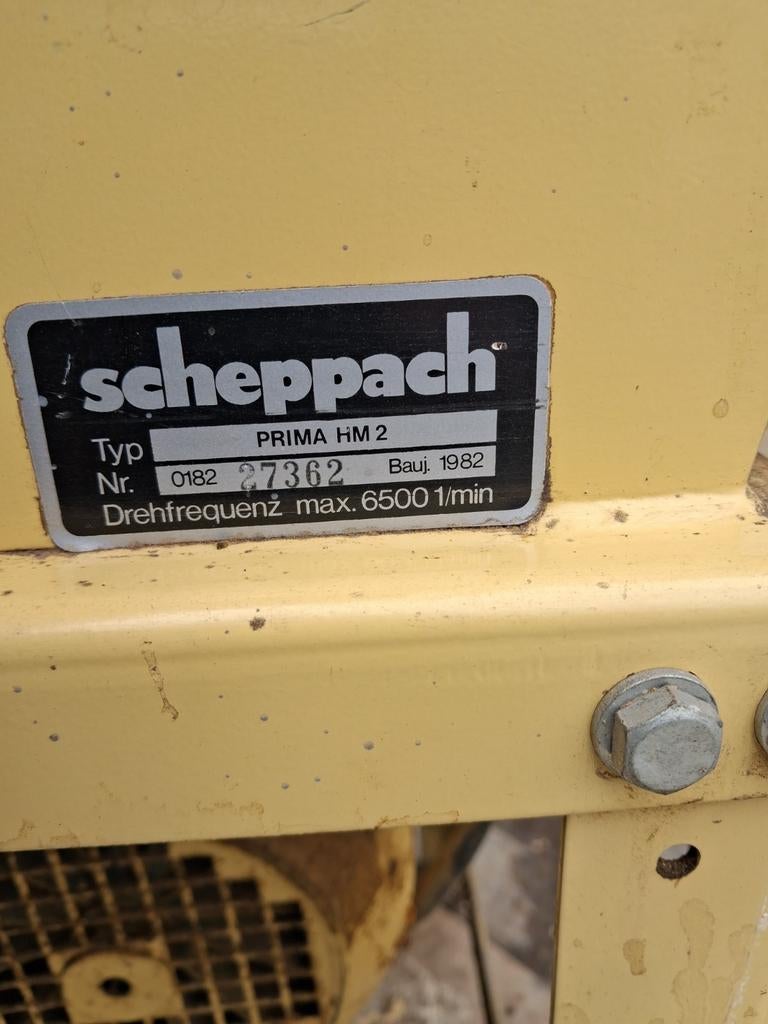 Scheppach HM2 Kombi Schaaf/Freesmachine (1982), Ophalen, Gebruikt