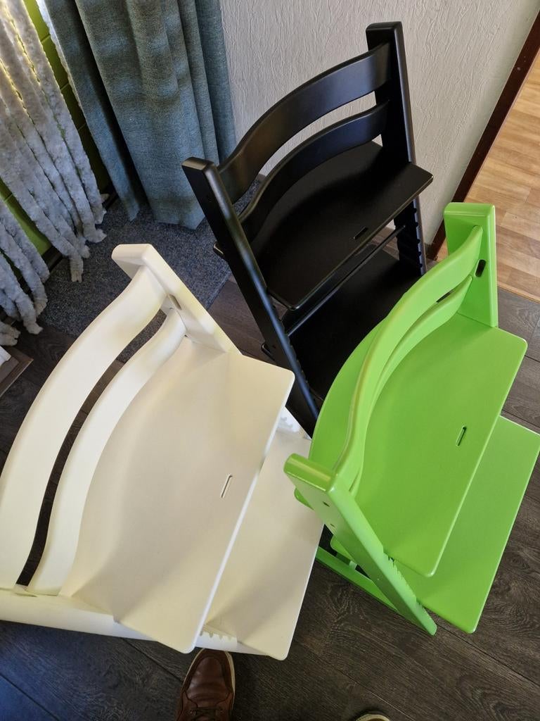 Tripp Trap kinderstoel Div Kleuren met kussentje, Ophalen of Verzenden, Meegroeistoel
