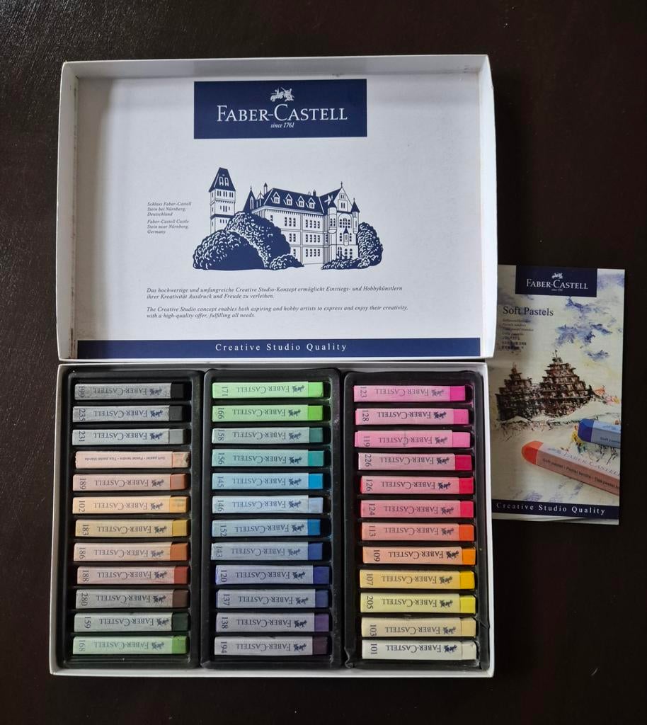 Soft pastel krijtjes, Ophalen of Verzenden, Nieuw, Potlood of Stift
