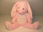 EVORA KRUIDVAT BAMBINO KONIJN PLUCHE LANGHARIG ROZE, Kinderen en Baby's, Speelgoed | Knuffels en Pluche, Ophalen of Verzenden