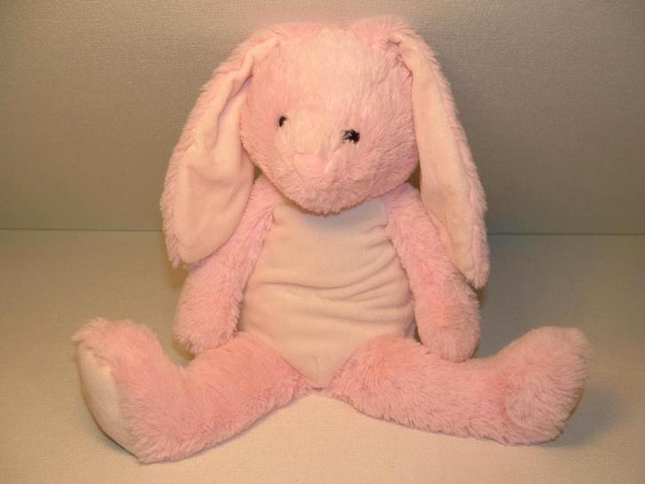 EVORA KRUIDVAT BAMBINO KONIJN PLUCHE LANGHARIG ROZE, Kinderen en Baby's, Speelgoed | Knuffels en Pluche, Nieuw, Overige typen