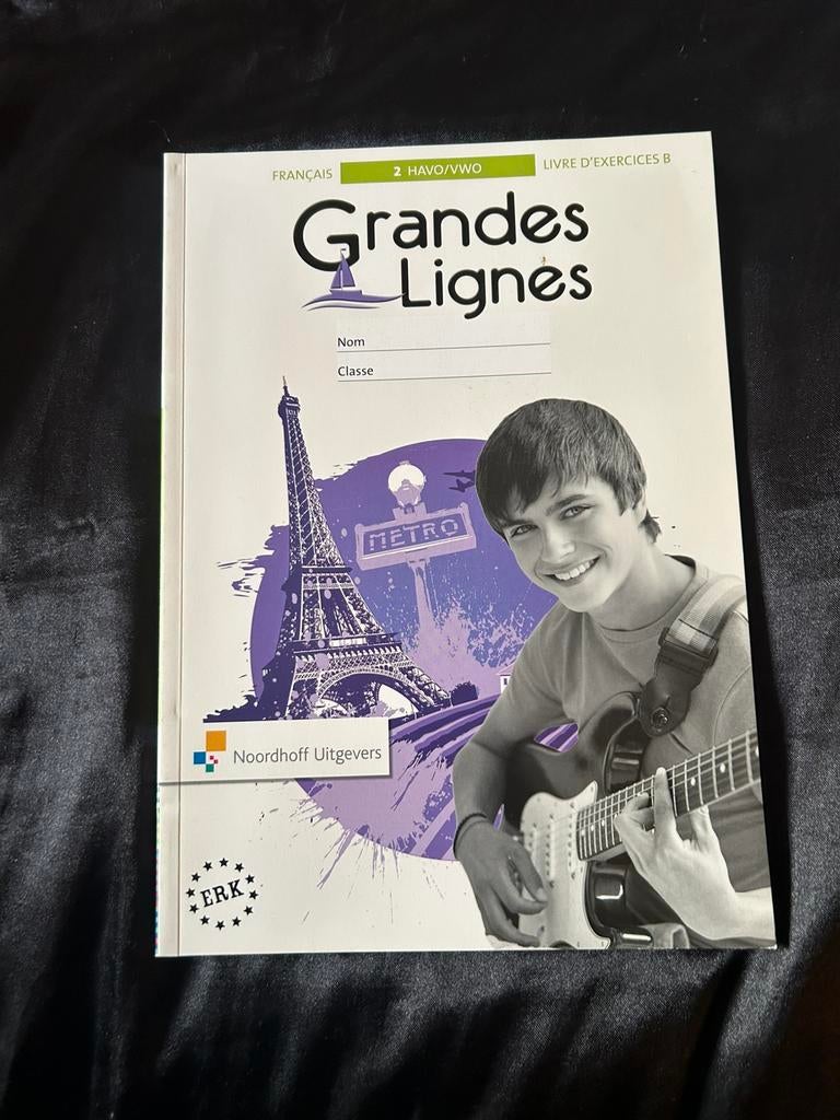Grandes Linges - Havo/VWO 2, Ophalen of Verzenden, Zo goed als nieuw, HAVO, Frans