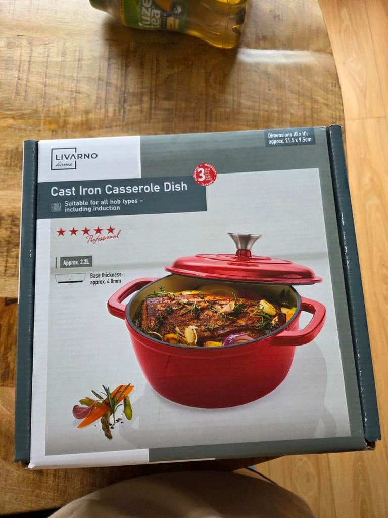 Braadpan nieuw, Huis en Inrichting, Keuken | Potten en Pannen, Ophalen, Nieuw, Gietijzer, Koekenpan of Braadpan