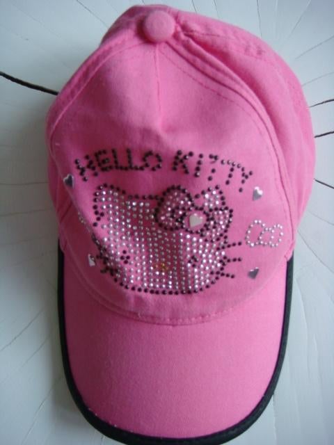 Petje Hello Kitty roze - glitter, Kinderen en Baby's, Kinderkleding | Petten en Hoeden, Meisje, Ophalen of Verzenden, Hello Kitty