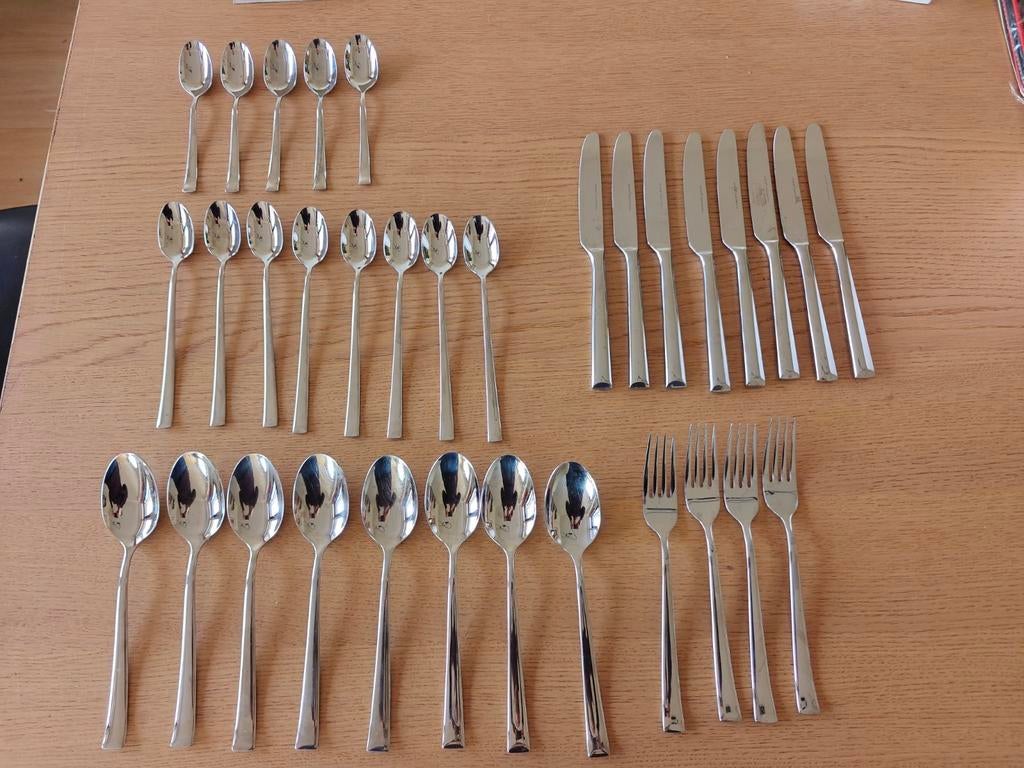 Villeroy & Boch Vivo bestekset 8/10 - Albert Heijn, Ophalen of Verzenden, Rvs of Chroom