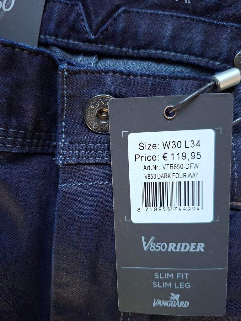 VANGUARD V850 Rider slimfit jeans W30 L34, Blauw, Nieuw, W32 (confectie 46) of kleiner, Ophalen of Verzenden
