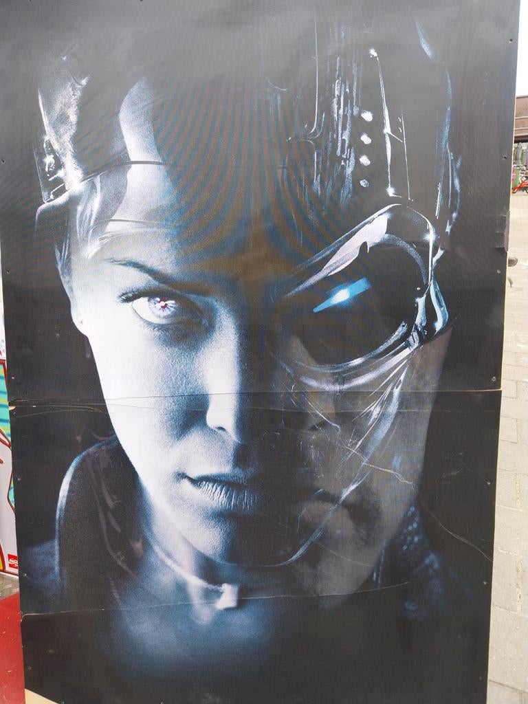 3D lenticulair filmposter 122x183 cm (Terminator 3), Ophalen