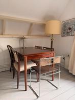 Vintage mid century palissander uitschuif tafel, Huis en Inrichting, Tafels | Eettafels, Ophalen, Zo goed als nieuw, Rechthoekig
