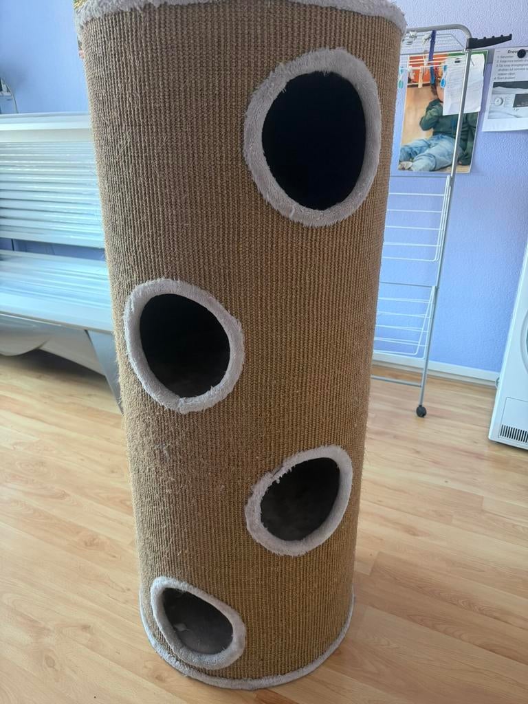 Krappaal met 4 gaten xxl, Dieren en Toebehoren, Krabmeubelen, Ophalen of Verzenden, Zo goed als nieuw, Krabton