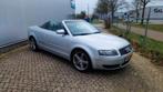 Audi A4 Cabrio 2003 Grijs, Auto's, Audi, Cabriolet, 4 stoelen, A4, Leder