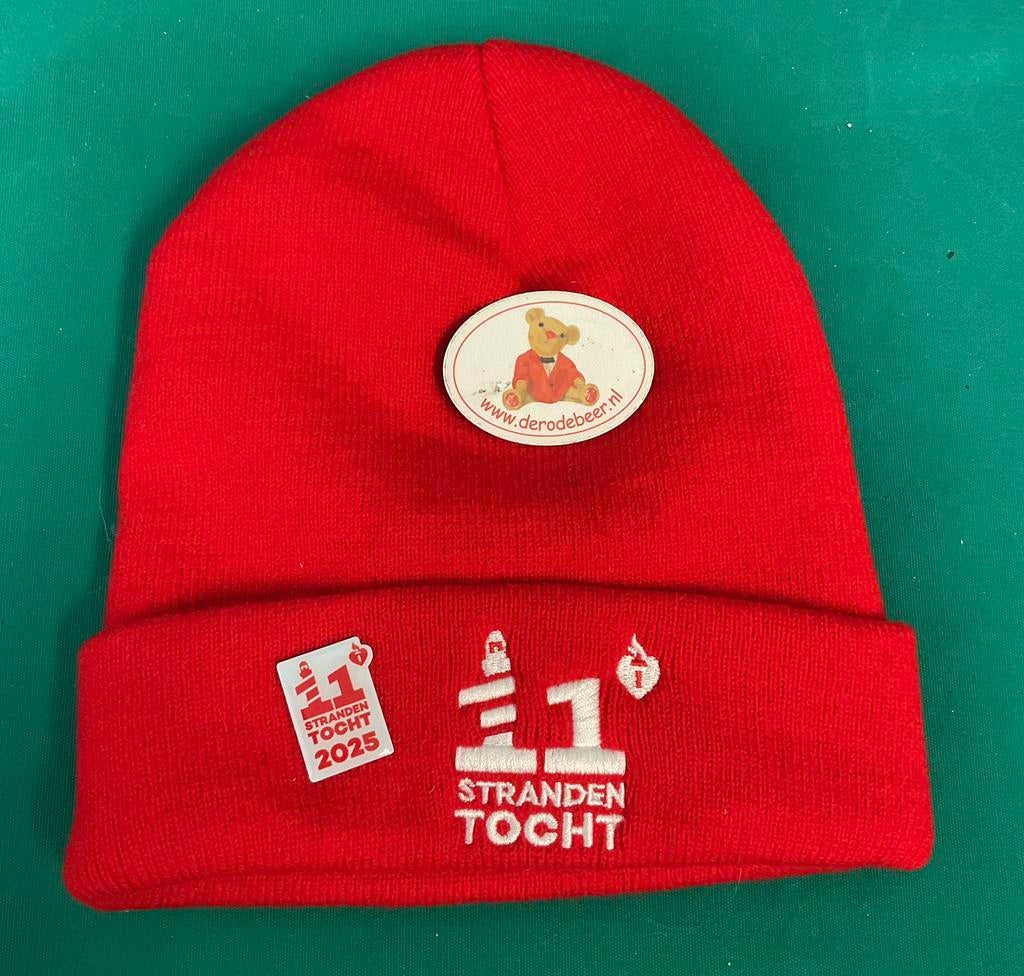 Strandentocht 2025 muts, Onbekend, Ophalen of Verzenden, Zo goed als nieuw, Onbekend