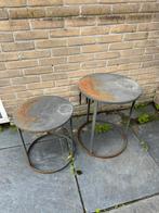 Tuin tafeltjes, 45 tot 60 cm, Minder dan 55 cm, Rond, Ophalen of Verzenden