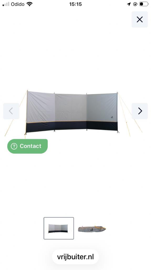 Windscherm nieuw vrijbuiter, Ophalen, Nieuw