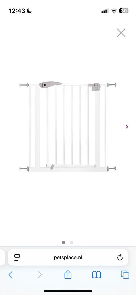 Traphek / hondenhek zonder boren 3 stuks, Ophalen, Gebruikt, Klemhekje, Metaal of IJzer