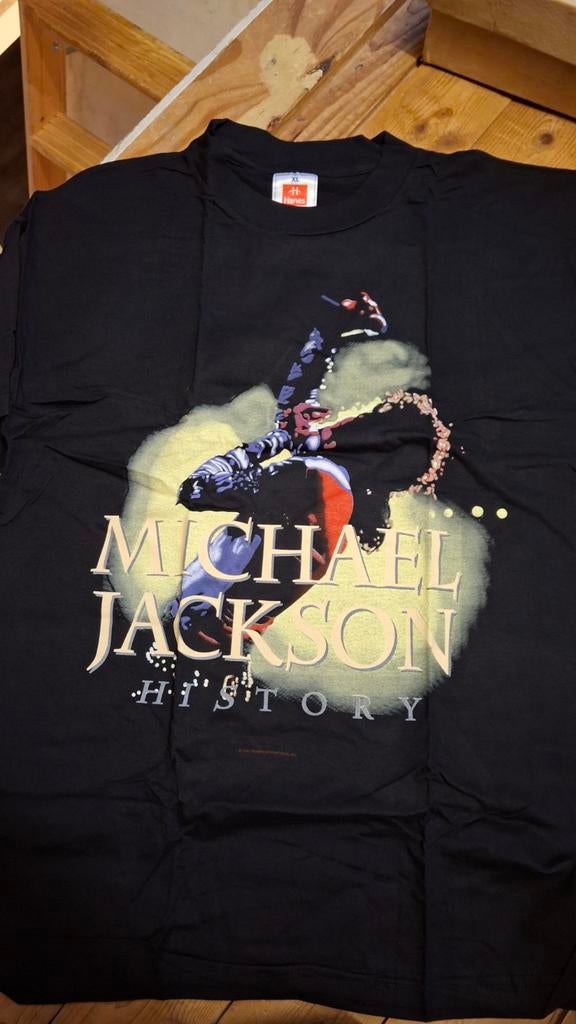 Michael Jackson History T-shirt, Verzamelen, Muziek, Artiesten en Beroemdheden, Ophalen of Verzenden, Nieuw, Kleding