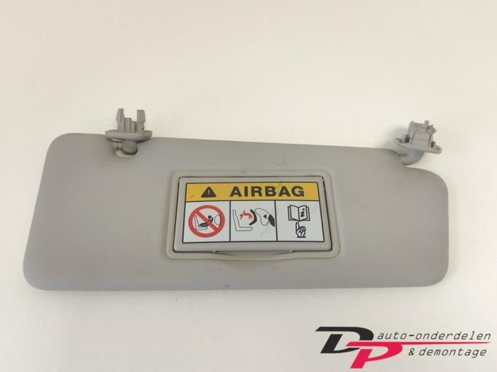 Zonneklep van een Renault Clio, Auto-onderdelen, Interieur en Bekleding, Renault, Gebruikt, 3 maanden garantie, Ophalen of Verzenden