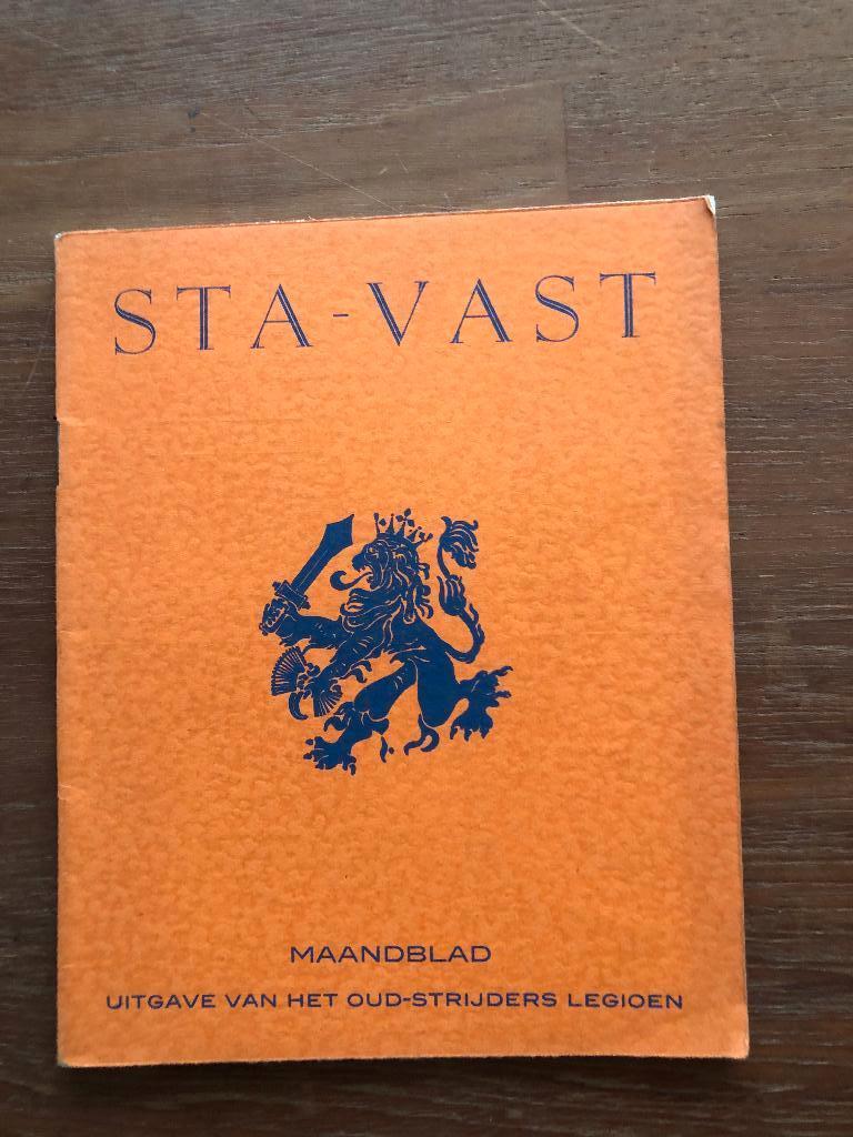 Extreem Rechts. 26 april 1968 Sta-vast. Maandblad van het, Verzenden, Overige onderwerpen, Tweede Wereldoorlog, Gelezen