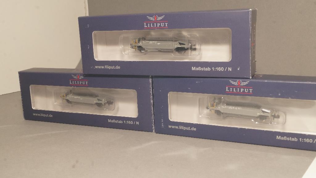 Liliput 3 delige SBB-CFF wagonset nieuw ovp, Hobby en Vrije tijd, Modeltreinen | N-Spoor, Overige merken, Gelijkstroom, Ophalen of Verzenden