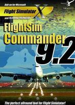 Flightsim Commander 9.2 FSX Flight Simulator 2004 PC CD-ROM, Spelcomputers en Games, Games | Pc, Ophalen, 1 speler, Zo goed als nieuw