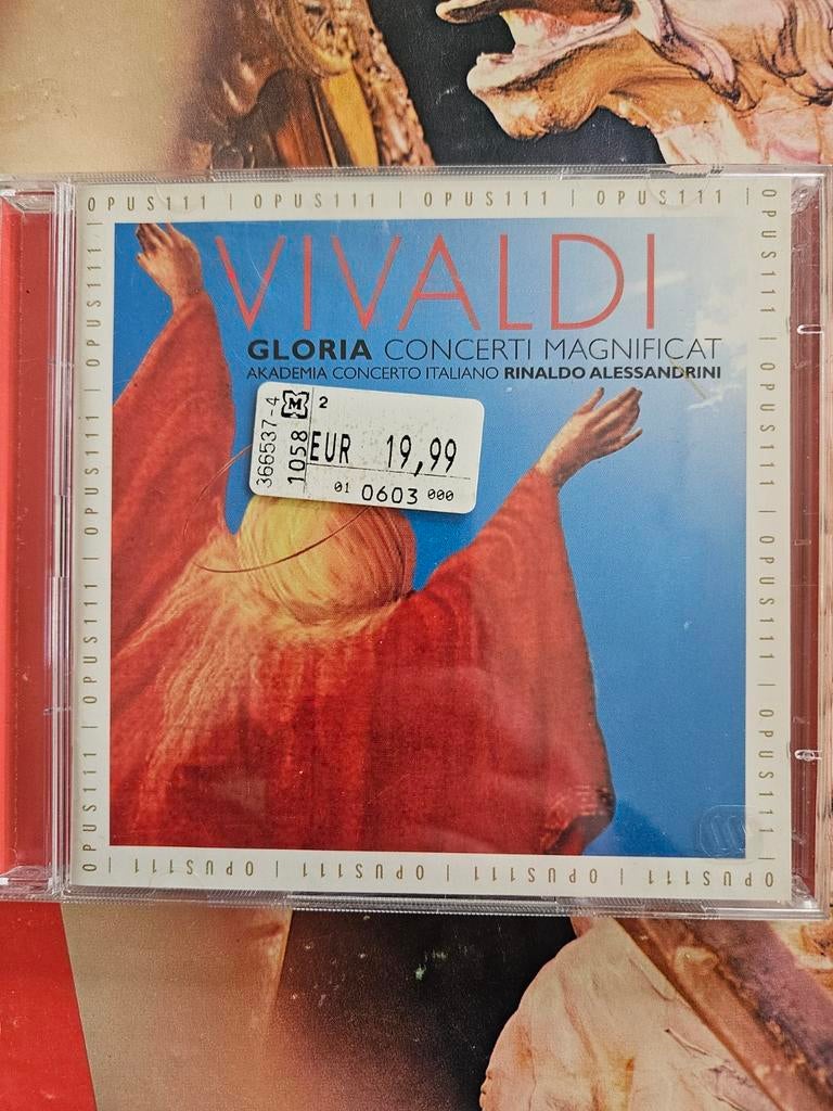 Vivaldi Gloria Concerti Magnificat CD - OPUS111, Ophalen of Verzenden, Barok, Zo goed als nieuw, Vocaal