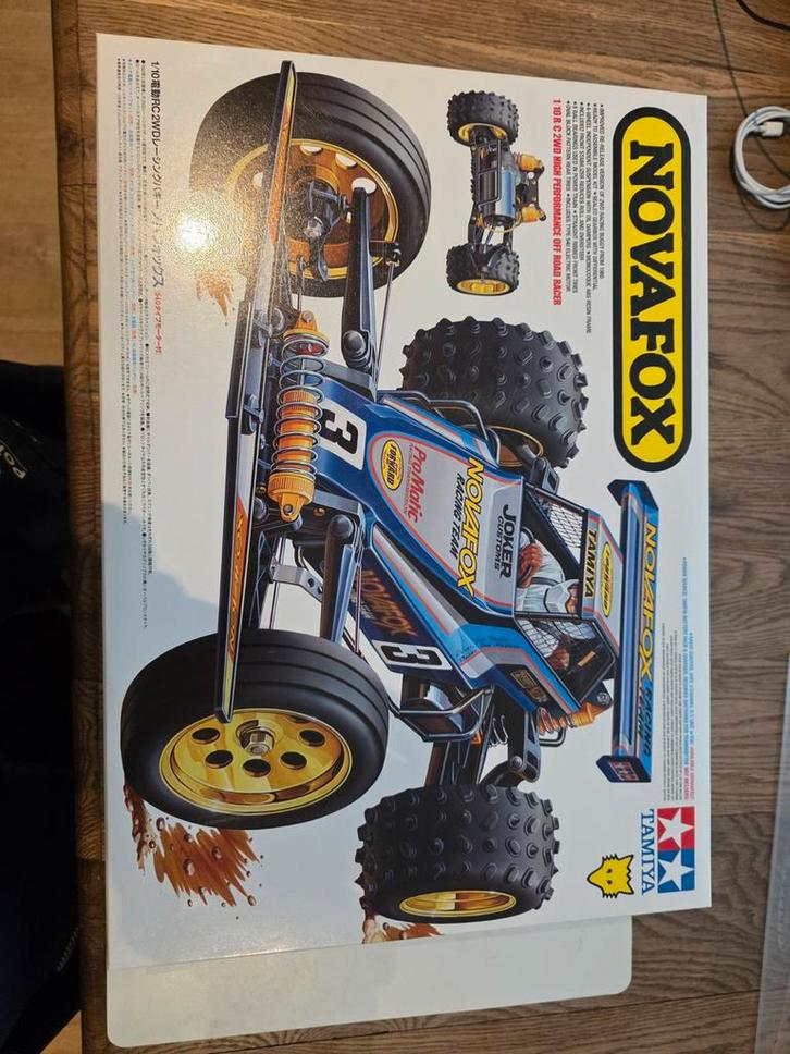 Tamiya NovaFox 1:10 RC Off-Road Racer Kit Nieuw, Hobby en Vrije tijd, Modelbouw | Radiografisch | Auto's, Nieuw, Auto offroad
