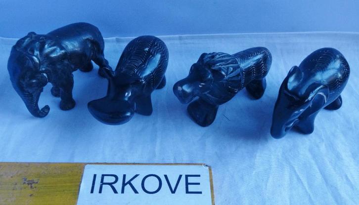 HARD STEEN AFRIKAANSE DIEREN BEELDJES * Nieuwstaat *, Verzamelen, Beelden en Beeldjes, Zo goed als nieuw, Dier, Verzenden