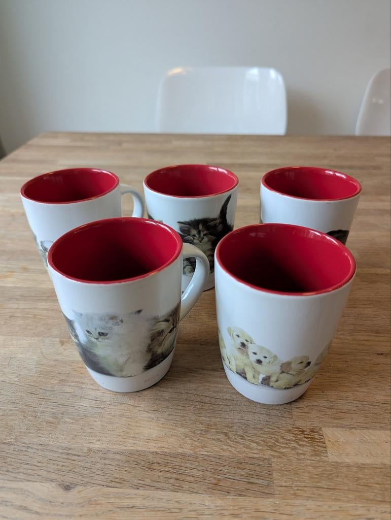 5 Royal Canin bekers, Ophalen of Verzenden, Gebruikt