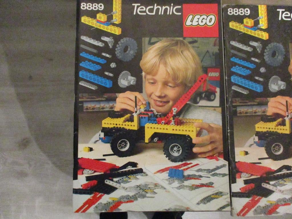 2 lego boeken 8889 TECHNIC Ideeënboek, Kinderen en Baby's, Speelgoed | Duplo en Lego, Ophalen of Verzenden, Gebruikt, Complete set