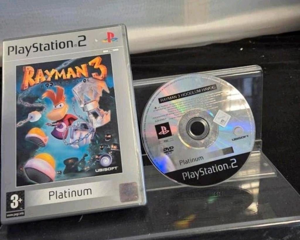 Rayman 3 Hoodlum Havoc - PlayStation 2 Platinum Edition, Spelcomputers en Games, Games | Sony PlayStation 2, Ubisoft, Gebruikt