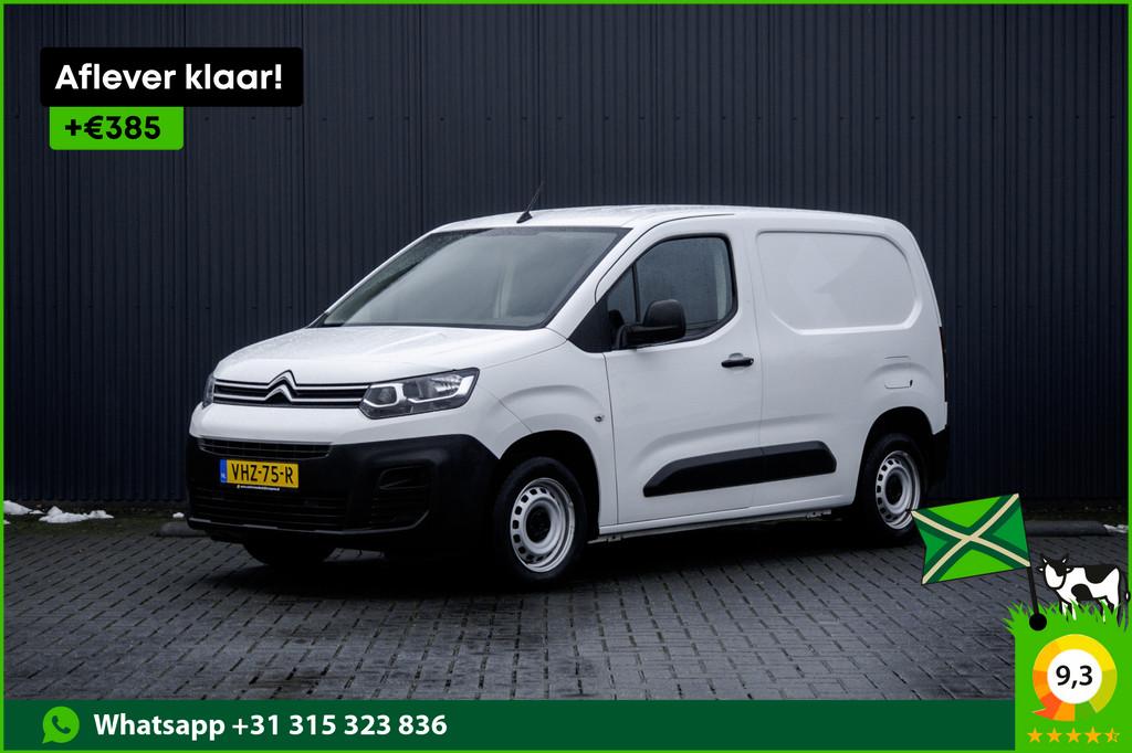 Citroën Berlingo *1.5 BlueHDI Control | Airco | Bluetooth |, Auto's, Bestelauto's, Voorwielaandrijving, Gebruikt, 4 cilinders