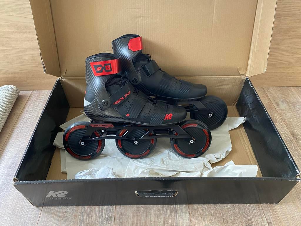 K2 Redline 125 Marathon Inline Skates - Maat 44.5, K2, Verstelbaar, Heren, Overige typen