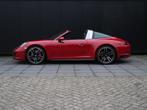 Porsche 911 3.0 Targa 4S | PDK | MEMORY | SPORTCHRONO | LEDE, Auto's, Gebruikt, Cabriolet, 4 stoelen, Leder en Stof