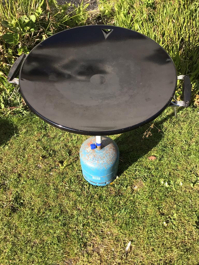 Skotel brad incl  gas fles  leeg, Ophalen of Verzenden, Gebruikt