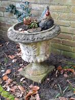 Betonnen tuinvaas, Ophalen