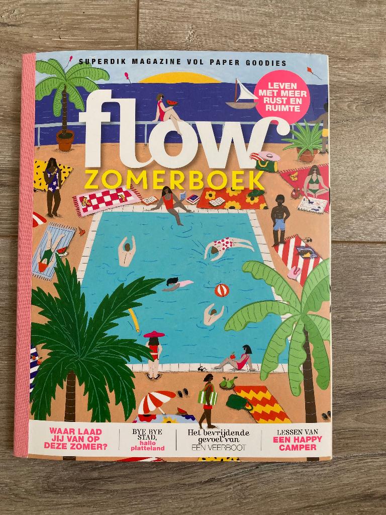 Flow Magazine Zomerboek, Ophalen of Verzenden, Zo goed als nieuw, Overige typen