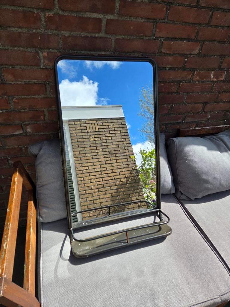 Riverdale spiegel met plankje, Huis en Inrichting, Minder dan 50 cm, Gebruikt, 100 tot 150 cm, Ophalen of Verzenden